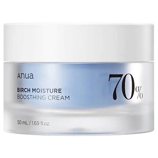 Creme facial Anua Birch 70+ Moisture Boosting - 50ml