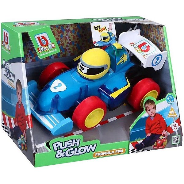 Carro de Polícia Push & Gloow BBJunior - 16-89100
