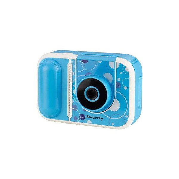 Câmera Instantânea Smartfy KIDS01C - com Impressora Térmica - Tela 2,4" - USB-C - Azul