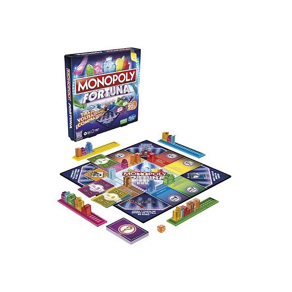 Jogo de Mesa Monopoly Fortuna - Edição Clássica