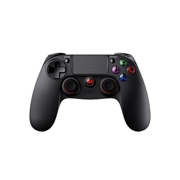 Controle Sem Fio Redragon Juno G818 PS3/PS4/PC - Preto