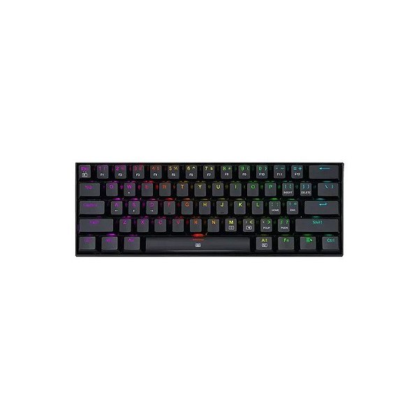 Teclado Gamer Redragon Dragonborn K630RGB Switch Azul - Preto