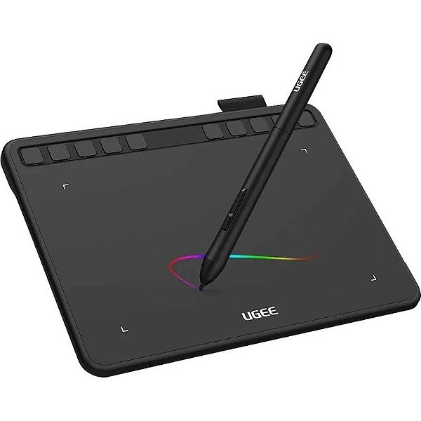 Mesa digitalizadora Ugee S640 6,5 polegadas - Preta