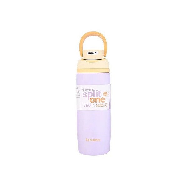 Garrafa Térmica Terrano Split One Pop Up - 750ML - com Bico - Lilás