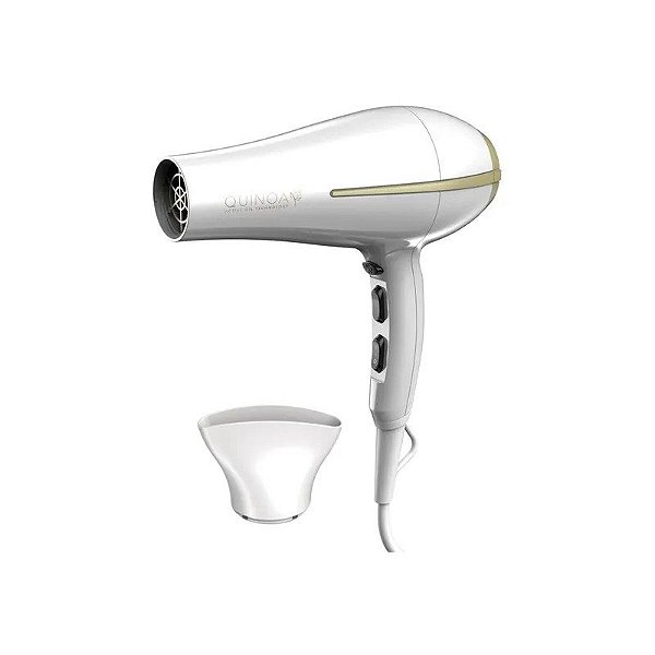Secador de Cabelo Gama Bora Quinoa 1900W 110V Branco