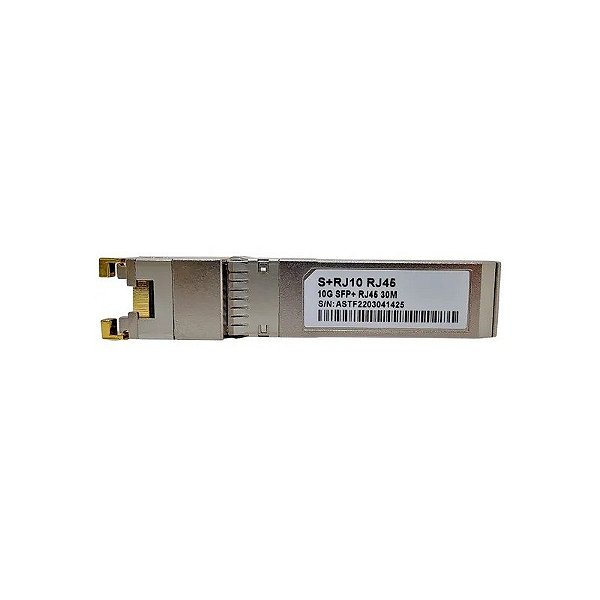 Conector SFP+ F. M 10G 30M S+RJ10 RJ45 de Cobre