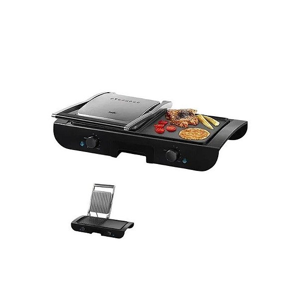 Grill Sonifer SF-6132 - 2 em 1 - 1500W - 220V