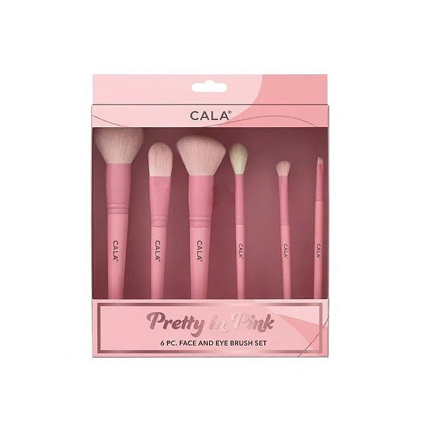 Kit de Calça, Olho e Rosto Pretty In Pink 6 Peças