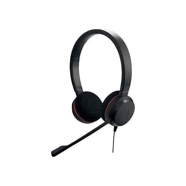 Fone de Ouvido Jabra Evolve 20 Duo MS USB - Preto (4999-823-169)
