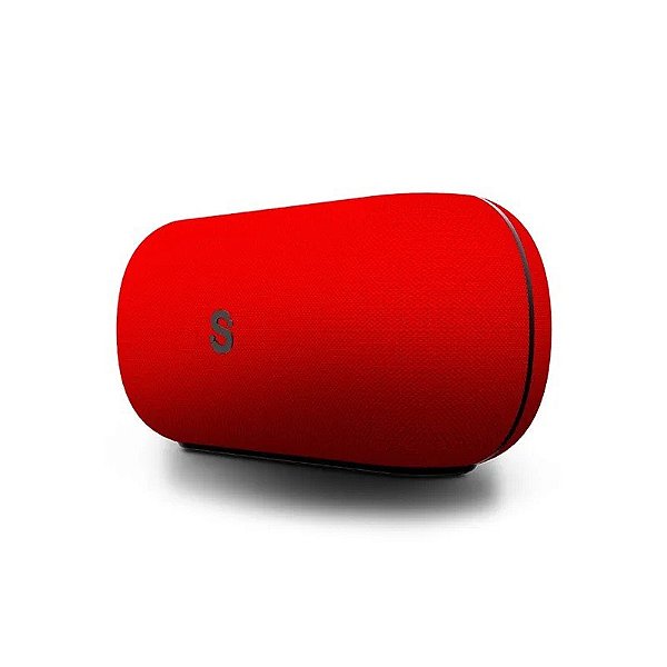 Caixa de Som Smartfy CS01R Xperience 40 Watts com Bluetooth/USB/Auxiliar/Micro SD - Vermelho