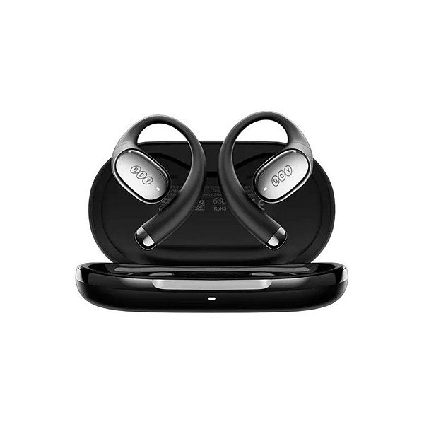 Fone de Ouvido QCY Crossky R70 Open Ear Sem Fio - Preto (BH24CT02A)