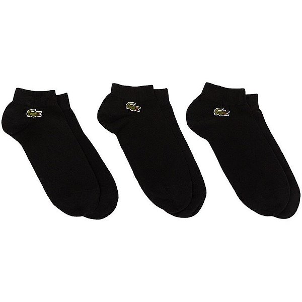 Par de Meias Socket Lacoste RA8745 23 8VM (3 Unidades)