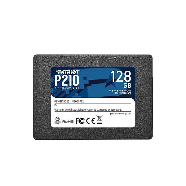 SSD HD Patriot Burst 128GB 2.5 - (P210S128G25)