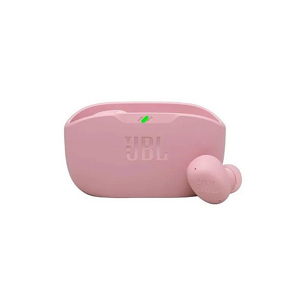 Fone de Ouvido JBL Wave Buds 2 - Bluetooth - Rosa