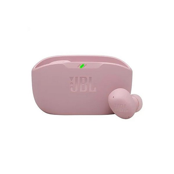 Fone de Ouvido Ear JBL Wave Buds 2 Bluetooth Rosa