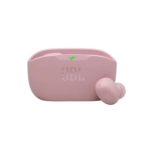 Fone de Ouvido JBL Wave Buds 2 Sem Fio - Rosa