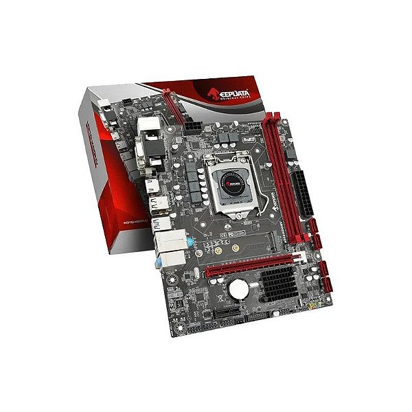 Placa Mãe Keepdata H310-KDGNV DDR4 Socket LGA 1151 Chipset Intel H310 Micro ATX