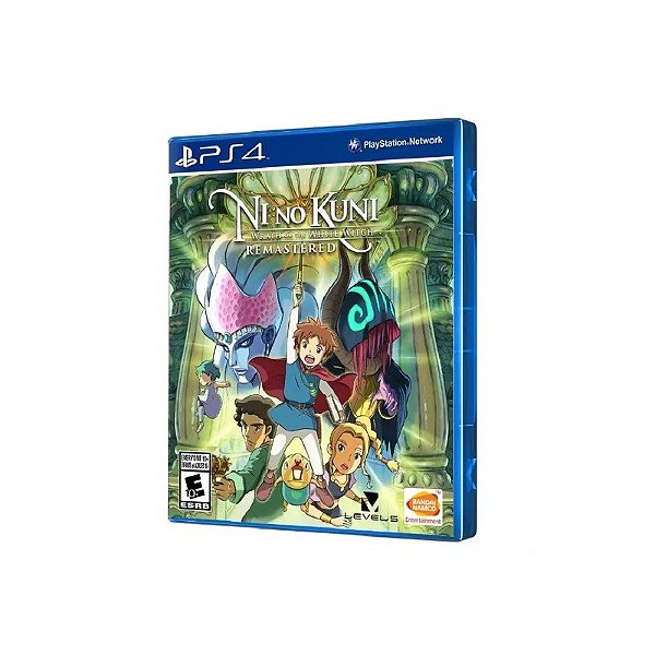 Jogo Ni No Kuni Ira da Bruxa Branca Remasterizado PS4