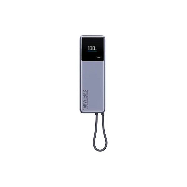 Carregador Portátil Xiaomi Banco de Energia 165W PB1165M BHR9361GL - 10000mAh - USB-C - Cinza