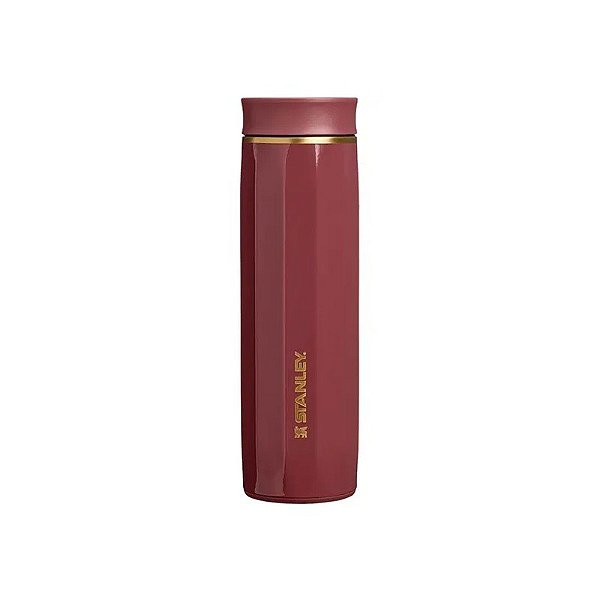 Garrafa Térmica Stanley The Transit Surround Mug de 473 ML - Verniz Veludo Vermelho