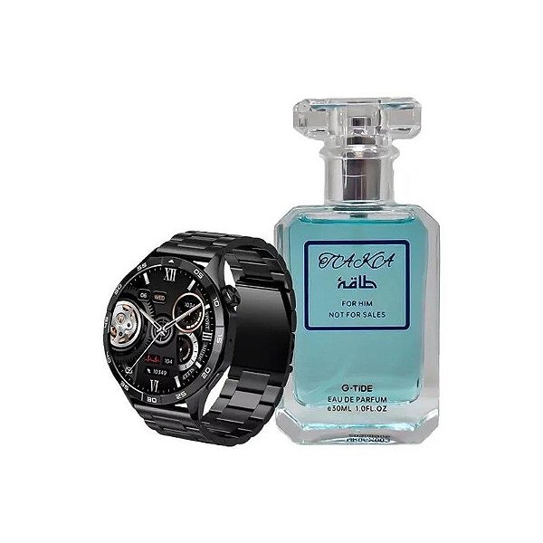 Relogio G-Tide Power Preto BT+ Taka Perfume