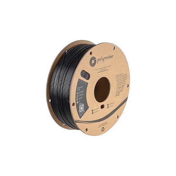 Filamento para Impressão 3D Polymaker Asa Preto