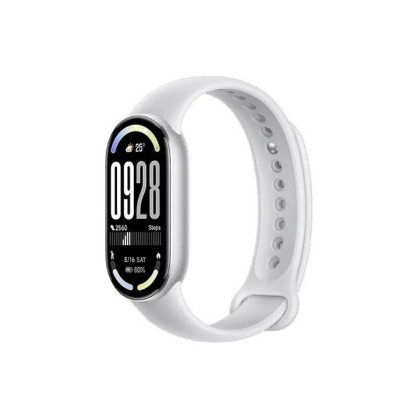 Pulseira Inteligente Xiaomi Smart Mi Band 10 M2459B1 - Prata