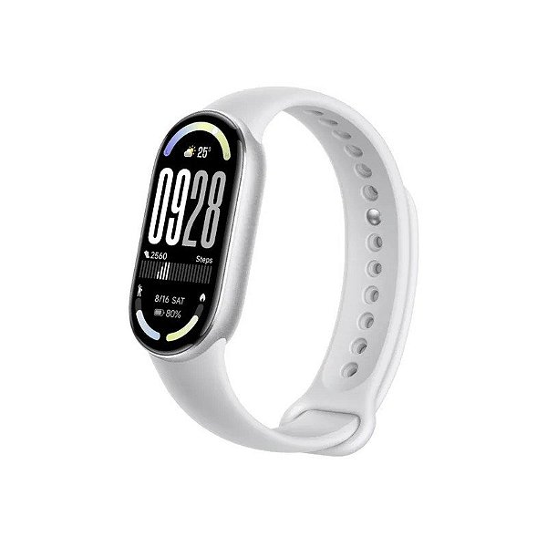 Relógio Xiaomi Smart Band 10 M2459B1 - Prata Geleira