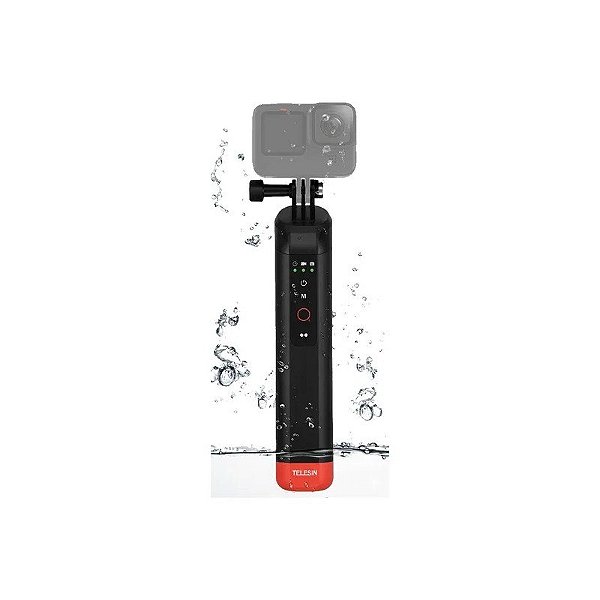 Bastão de Selfie Flutuante Telesin com Controle Remoto S4-FHG-01-TGP