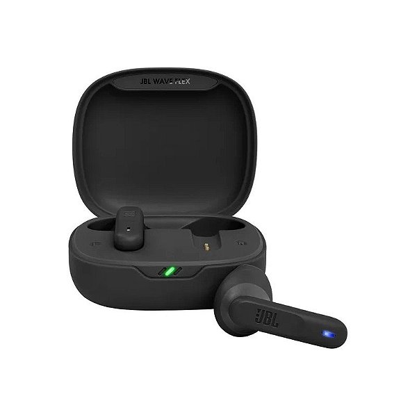 Fone de Ouvido JBL Wave Flex Bluetooth - Preto