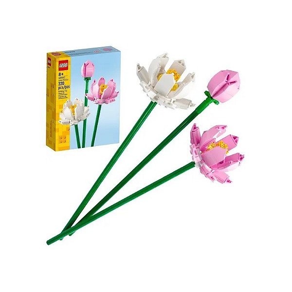 Jogo Lego Flores de Loto 220 Peças