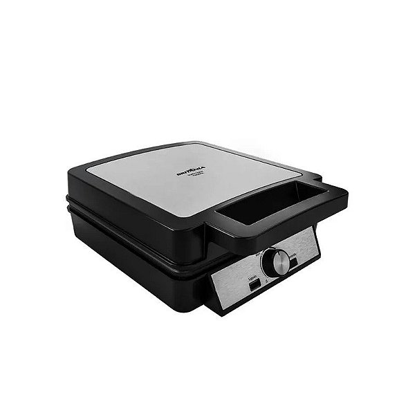 Máquina de Waffles Britânia PWM04A 1200 Watts 220V ~ 50/60Hz - Preto