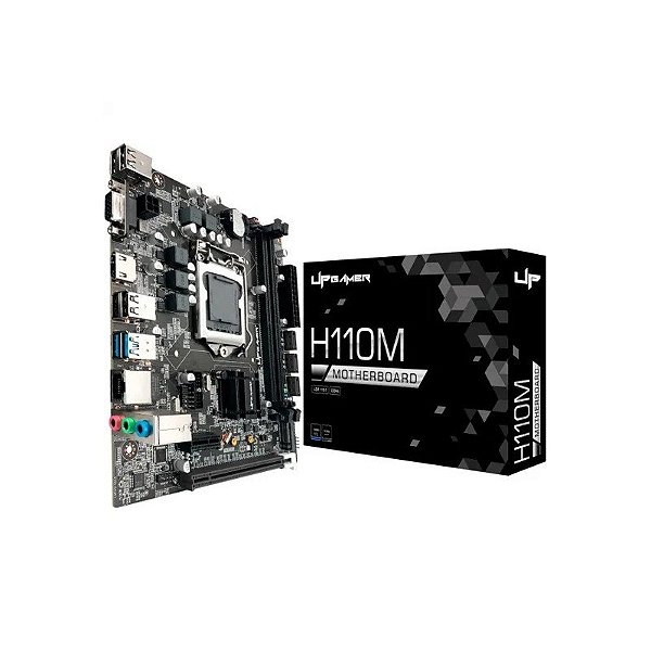 Placa-mãe Up Gamer H110M, Intel LGA 1151, M-ATX, DDR4, M.2 Nvme, HDMI, VGA, UP-H110MDR4