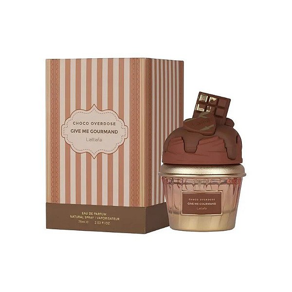 Perfume Lattafa Give Me Gourmand Choco Overdose - Feminino 75ML