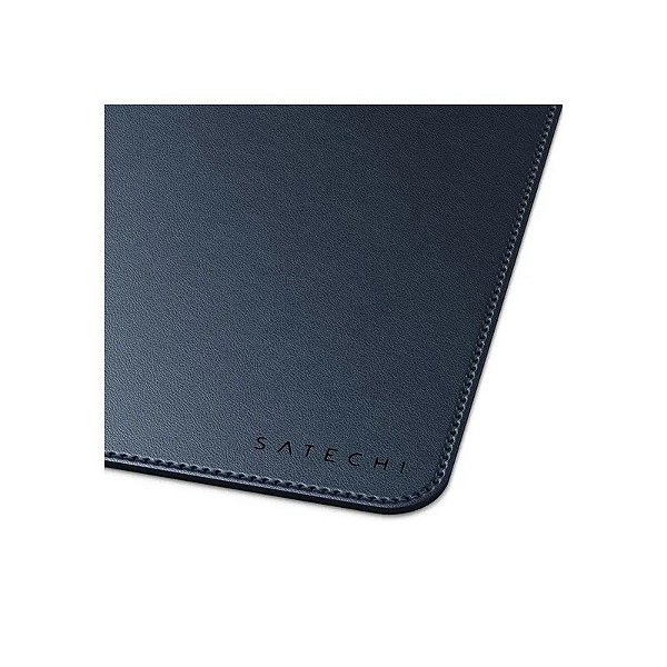 Mouse Pad Satechi ST-LPDMB Couro Vegano Premium - Tapete de Mesa Azul