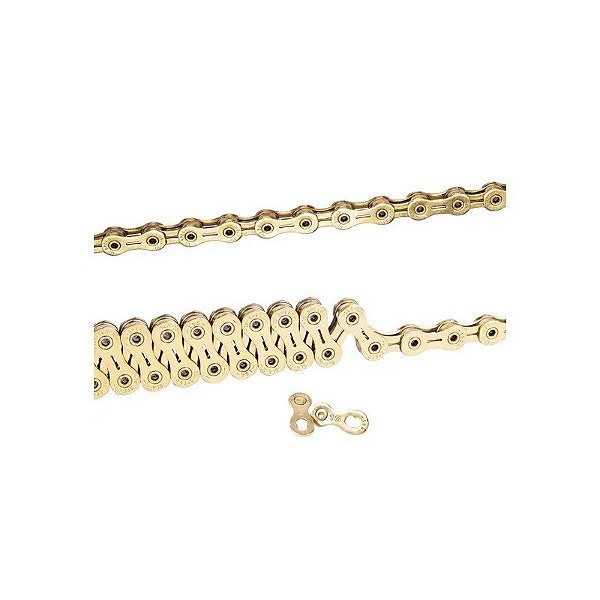 Corrente de Bike 10V Ztto Gold SL 116L