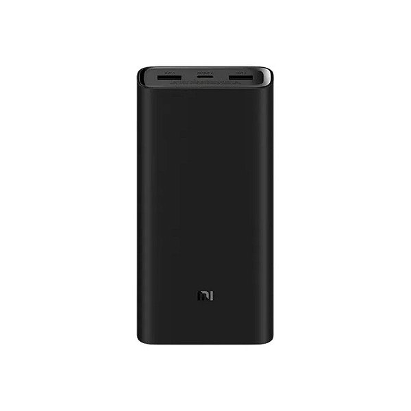 Carregador Portátil Xiaomi Mi 50W Power Bank 20000 PB2050SZM - 20000 MAh - USB-C - Preto