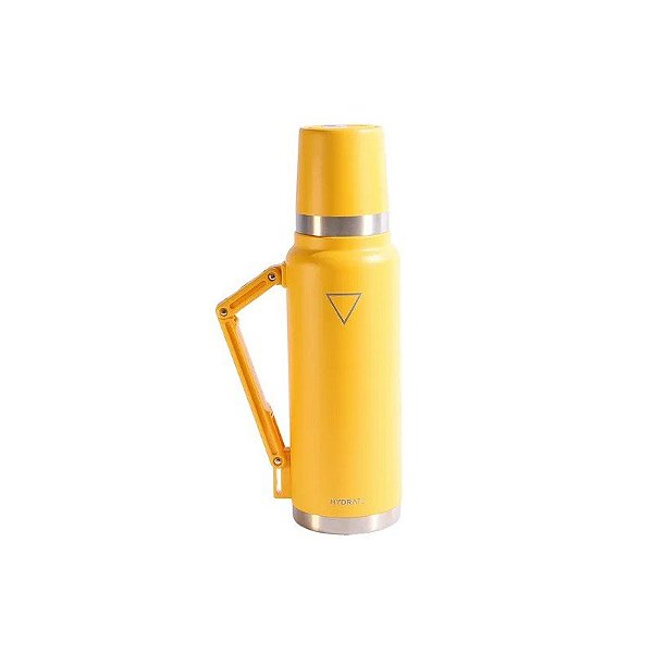 Garrafa Térmica Hidratante 1.2L Amarelo