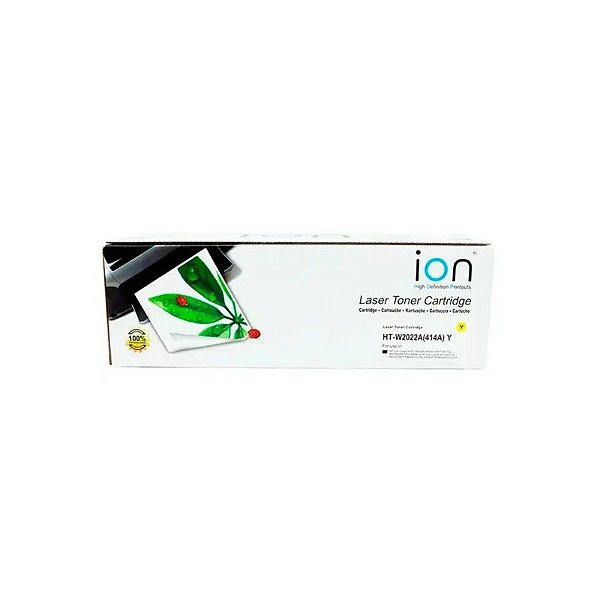 Cartucho de Toner Ion W2022A 414A Amarelo