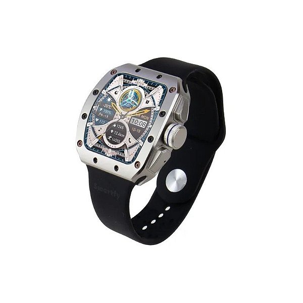 Relógio Inteligente Smartfy WCH02S - Bluetooth - Prata