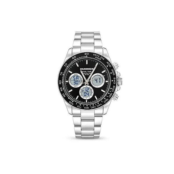 Relógio Masculino Analógico Hummer WH2-224705 Prateado