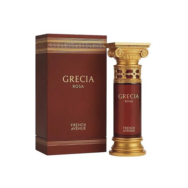 Perfume French Avenue Grécia Rosa Perfume Unissex - 100ML