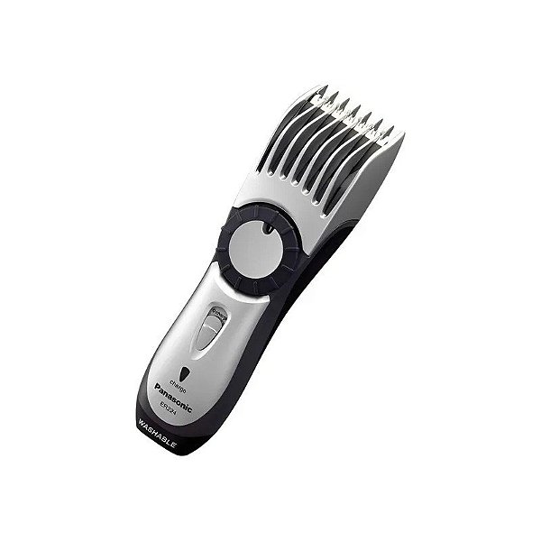 Cortador de Cabelo Panasonic ER-224S Tudo Em Um Recarregável 110V - Prata
