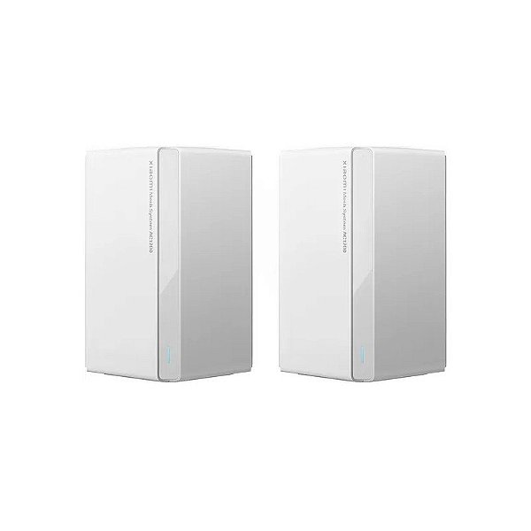 Kit de Roteador Xiaomi Mesh AC1200 Banda Dupla - Branco 2 Peças