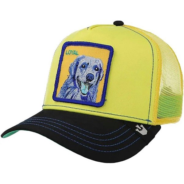 Boné Goorin Bros Doggy Trip 101-1037 - Amarelo