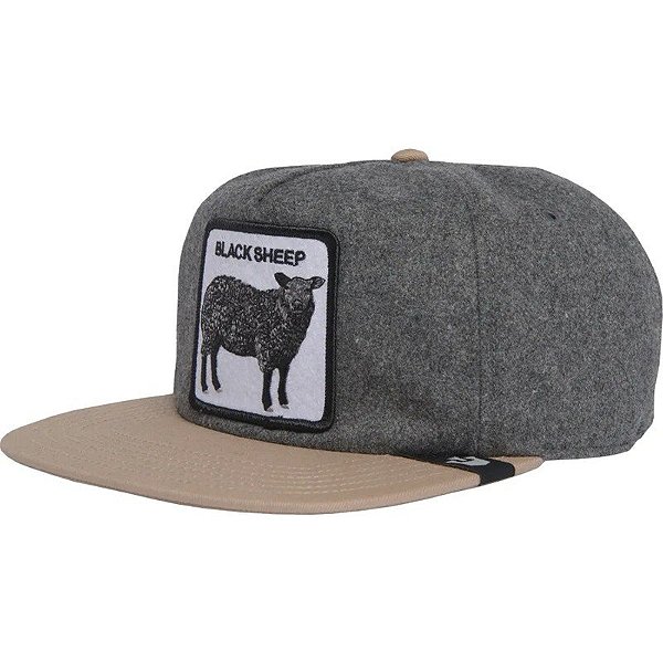 Boné Goorin Bros 101-1373 Flock Mountain Black Sheep Grey Heather