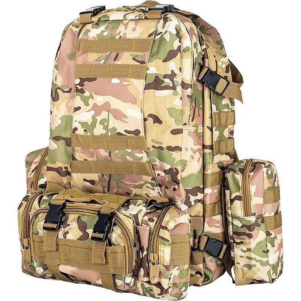 Mochila Tática ML-5124 - Camuflada