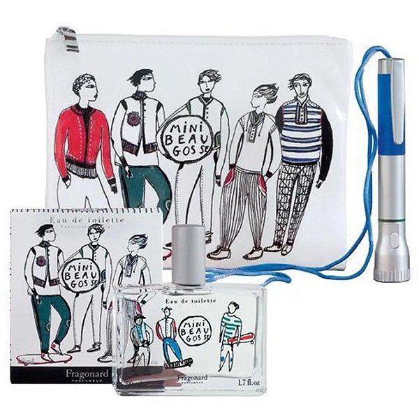 Kit Perfume Fragonard Mini Beau Gosse EDT 50mL+Lanterna+Necessaire - Masculino