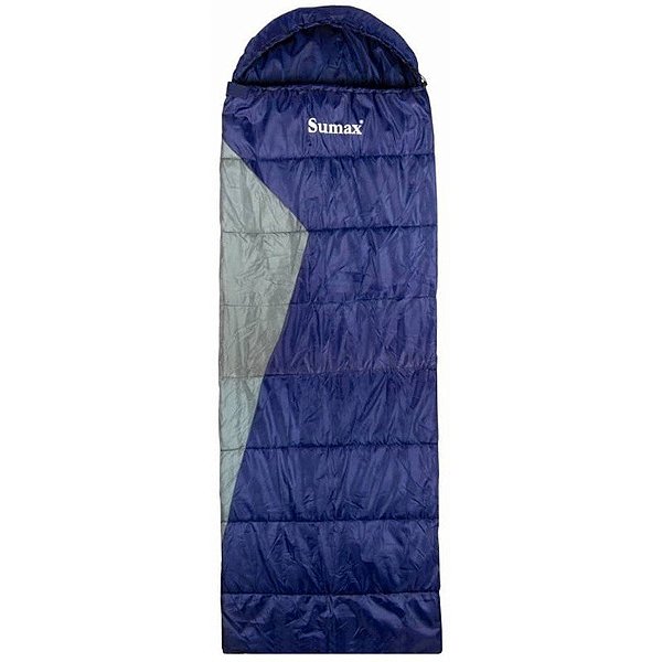 Saco de Dormir Sumax SACO-7 220x75cm - Azul