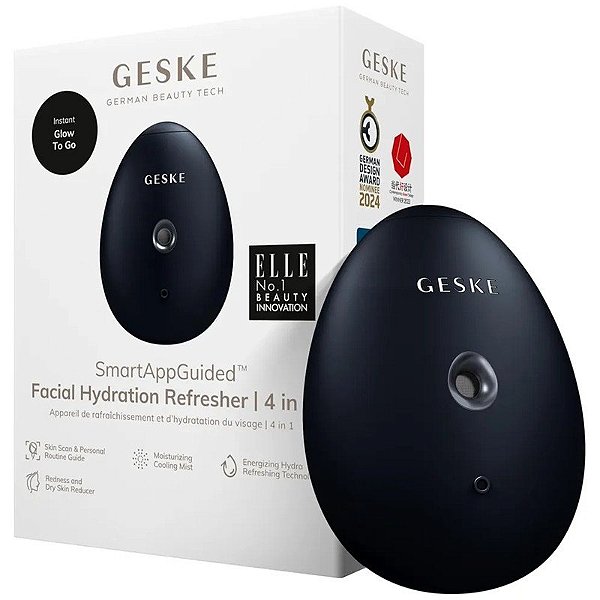 Humidificador Facial GESKE Hydration Refresher 4 en 1 - Gray